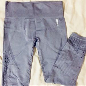 ON HOLD Gymshark Energy+Seamless Leggings Steel Bl